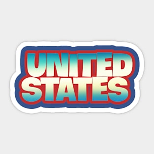 The United States Sticker